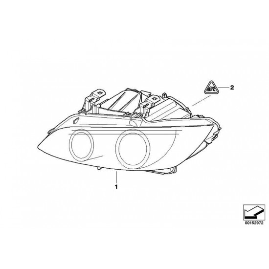 01 
Scheinwerfer Bi-Xenonlicht rechts
