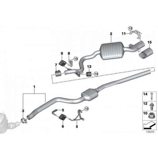 12 
Torxschraube mit Scheibe