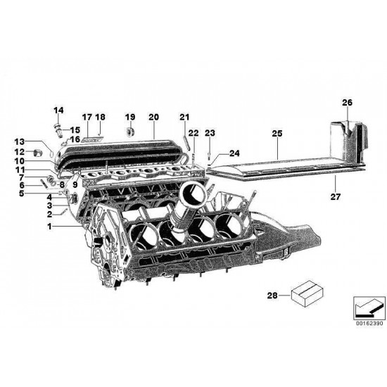 28 
Dichtungssatz Motor