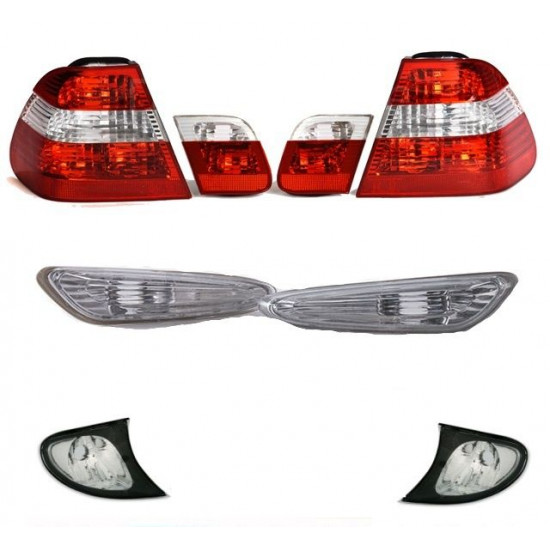 BMW E46 Limousine Facelift Set Rückleuchten-Seitenblinker-Frontblinker 01-05