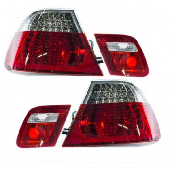 BMW E46 LED Rückleuchten Coupe Rot Weiss Bj 99-03