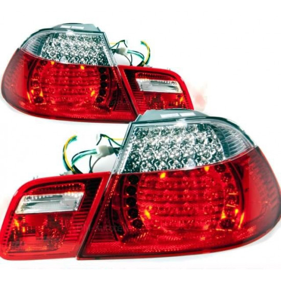 BMW E46 LED Rückleuchten Cabrio Rot Weiß Bj 99-03 4-teilig