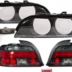 BMW E39 Limousine Facelift Rückleuchten Set Scheinwerfer Set-Blinker Smoke 95-00