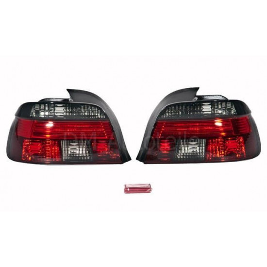 BMW E39 Rückleuchten Limousine Rot Smoke Kristall 95-00
