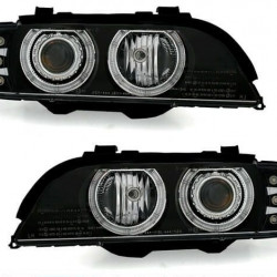 BMW E60 E61 CCFL Angel Eyes Scheinwerfer D2S-H7 F10 Optik Black