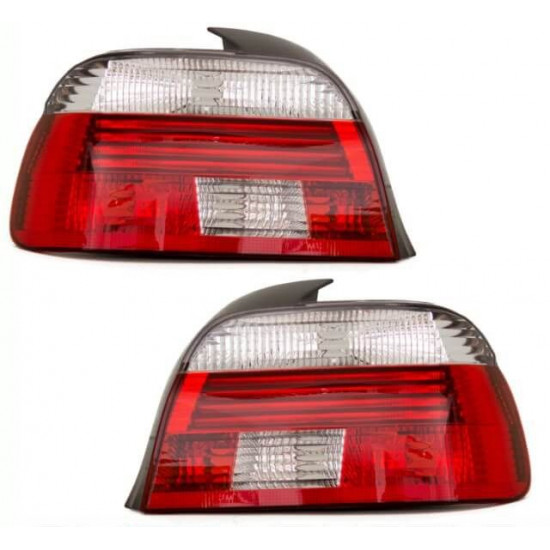 BMW E39 Rückleuchten Facelift Design Rot Weiß 00-03 Limo