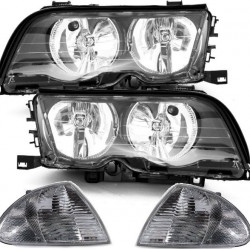 Set BMW E46 Limousine Touring Scheinwerfer Rechts Links H7/H7 98-01 mit Blinker