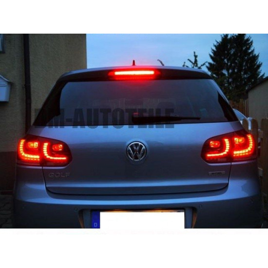 VW Golf 6 LED Rückleuchten Rot-Weiß R-Design
