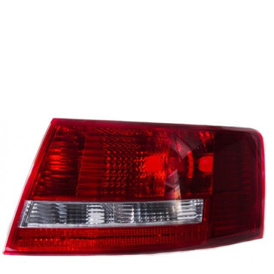 Audi A6 4F Rückleuchte Rechts rot-weiß OEM Design 04-08