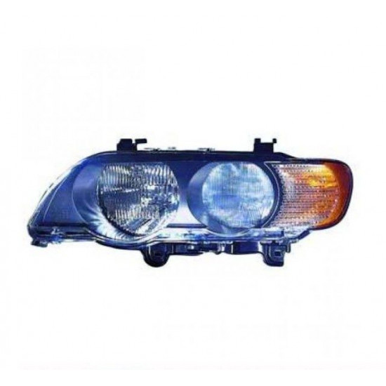 BMW X5 E53 99-03 Halogen Scheinwerfer links H7-HB3 weiße BlinkerBMW X5 E53 99-03 Halogen Scheinwerfer links H7-HB3 weiße Blinker