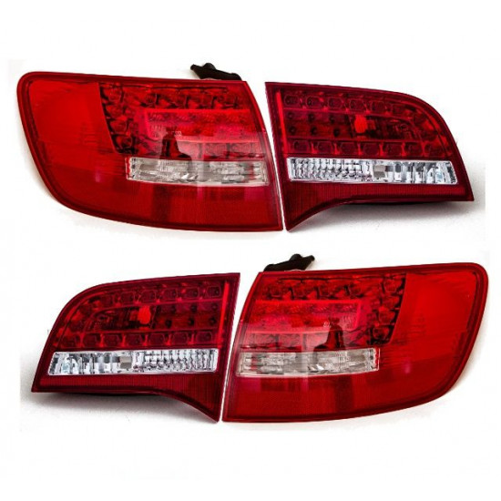 Set Audi A6 4F2-Avant LED Rückleuchten rechts-links-innen-außen Bj 08-10