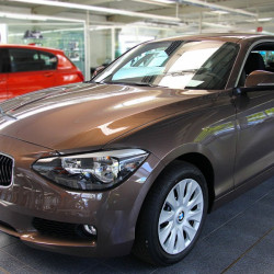 EDELSTAHL LADEKANTENSCHUTZ FÜR BMW 1ER F20 AB BJ. 2011-