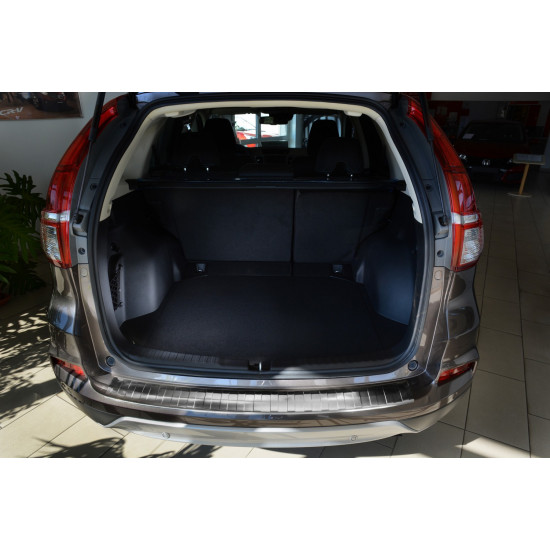 Honda CR-V IV FL ab Bj 2015- Edelstahl Ladekantenschutz mit 3D Profil und Abkantung