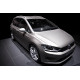 VW GOLF Sportsvan 2014- Ladekantenschutz Alu Satiniert mit 3D Profil und Abkantung